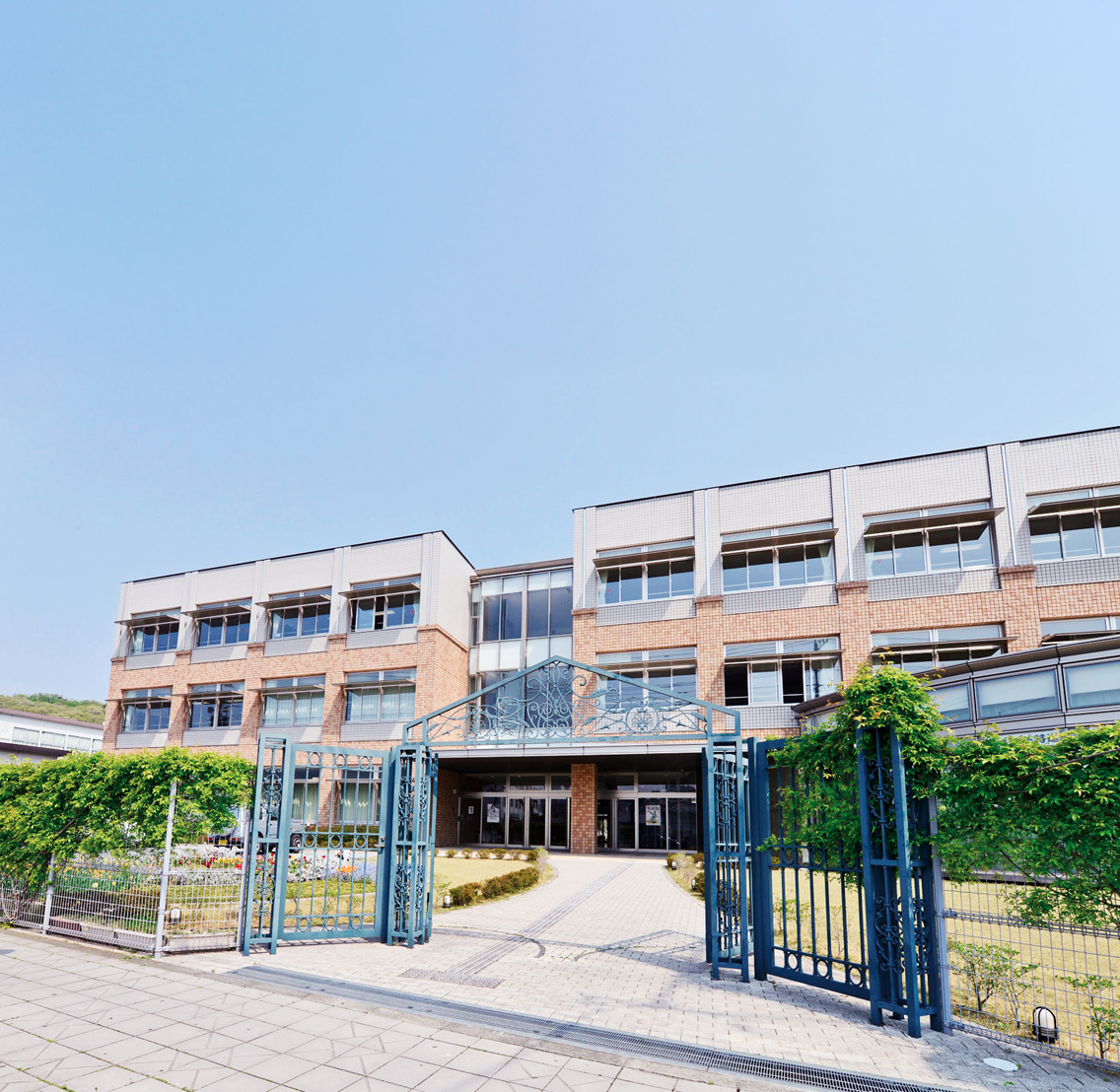 桐生第一中学校の外観